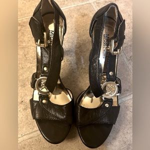 Black Platform Heels size 7.5